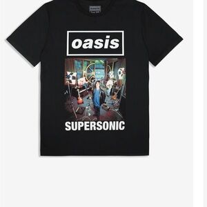 Oasis Supersonic Black T-Shirt